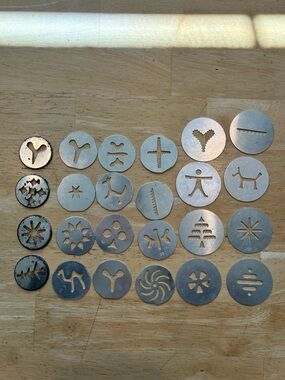 Vintage Cookie Press Discs- Set of 20
Wear Ever Super Shooter & More